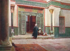 スルタンケローンのモスクでグリル、c1880、1904 作： Robert George Talbot Kelly