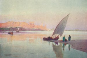 Kom Ombos、c1880、1904 作： Robert George Talbot Kelly