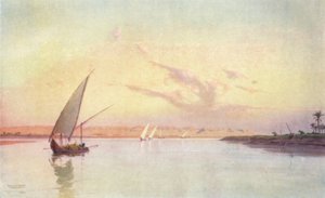 Tel-El-Amarna、アッパーサイド、c1880、1904 作： Robert George Talbot Kelly