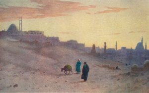東からの城塞とカイロ、c1880、1904 作： Robert George Talbot Kelly