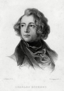 チャールズディケンズ、英語の作者、c1870s 作： Robert Graves