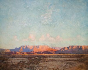 カルー、喜望峰の夕べ、1924 年。