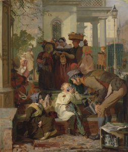 疲れをリフレッシュ、1847年頃 作： Robert Hannah