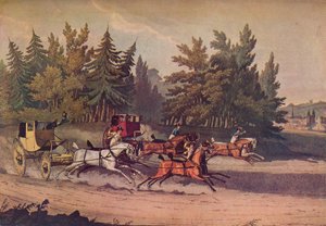 1817年の国会議員選挙抗議選挙の最後の1時間 作： Robert Havell