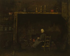 ノルマンディー インテリア、1899 年。