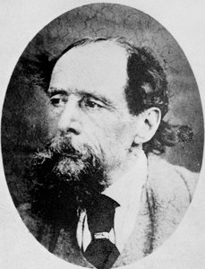 チャールズディケンズ、1863年頃 作： Robert Hindry Mason