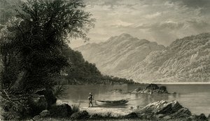 「ハンターズ ギャップのサスケハナ」、1874 年。 作： Robert Hinshelwood
