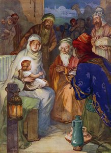 The Wise Men Of The East」（カラーリトグラフ版 作： Robert Hope