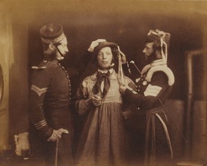 1856年の新入社員（セピア写真） 作： Robert Howlett