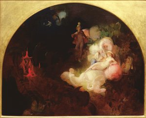 そこで眠るチタニア（パネル） 作： Robert Huskisson