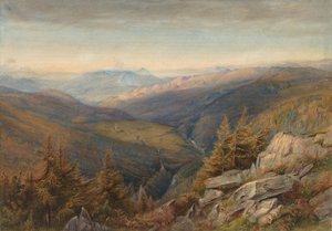 マウンテン ビュー、1863 ～ 67 年。 作： Robert J. Pattison