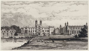 Stonyhurst（エッチング 作： Robert Kent (after) Thomas