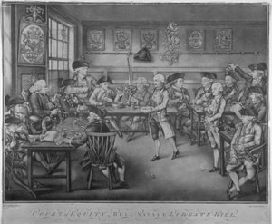 Court of Equity、Belle Sauvage Inn、Ludgate Hill、シティ オブ ロンドン、1778 年 作： Robert Laurie