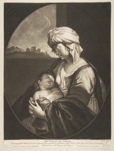 聖母子、1772年。 作： Robert Laurie