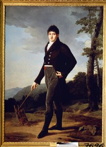 アンドレイ・ベズボロドコ伯爵の肖像画。 ロベール・ルフェーブル（1756-1830）の絵画 作： Robert Lefevre
