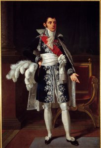 ロヴィゴ公爵アンヌ・ジャン・マリー・レネ・サヴァリー（1774 - 1833）の肖像。ロベール・ルフェーヴル（1755-1830）による絵画 作： Robert Lefevre