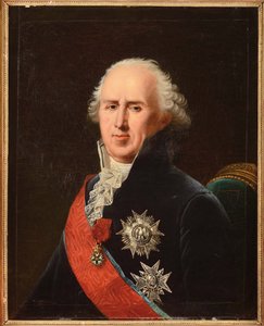 ルフェーヴル、ロベール（1756-1830）による、プレザンス公爵シャルル＝フランソワ（シャルル・フランソワ）・ルブラン（1739-1824）の肖像。油彩・キャンバス