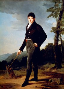 アンドレイ・ベズボロコ伯爵の肖像、1804年。 作： Robert Lefevre