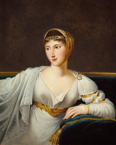 ルクレール将軍の妻、ポーリーヌ・ボルゲーゼ王女の肖像（油彩・キャンバス 作： Robert Lefevre