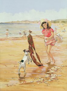 夏の日（紙に水彩） 作： Robert Lillie