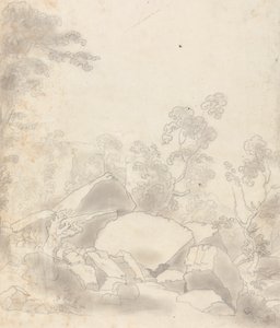 岩のある風景 作： Robert Mabon
