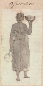 Rough Sketch of African Woman with Baskets   1433885   ja       japanese Successfully Translated  Original: Maison dune famille de black aux Etats-Unis (engraving) Translat: Maison d