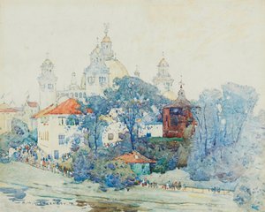 インダストリアル ホール、グラスゴー国際展示会 作： Robert McGowan Coventry