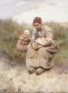 お母さんと子供、 作： Robert McGregor