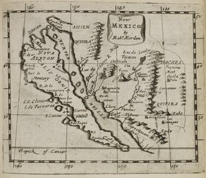 Maps.C.39.a.11、地図 57 ニューメキシコ 作： Robert Morden