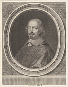 ジュールマザリン枢機卿1652年。 作： Robert Nanteuil
