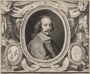 マザリン枢機卿、1660年。 作： Robert Nanteuil