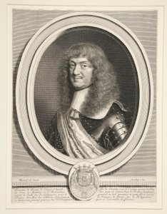 Francois de Bonne, Le Marshal de Ce?qui, duc de Lesdigui?res (Cr?qui 元帥、レスディギ?レス公) (1624-1687) 作： Robert Nanteuil