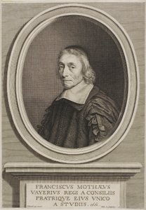 フランソワ・ド・ラ・モテ・ル・ヴァイエ 作： Robert Nanteuil