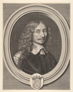 ロレーヌのヘンリー2世、ムーイの侯爵、ca。 1651年。 作： Robert Nanteuil