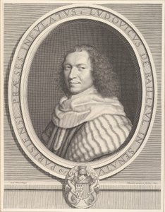 Louis-Dominique de Bailleul、1660年。 作： Robert Nanteuil