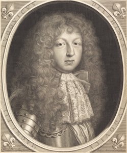 フランス王太子ルイ 作： Robert Nanteuil