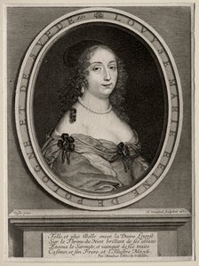 マリールイーズドゴンザグ、ポーランドの女王、1653年。 作： Robert Nanteuil