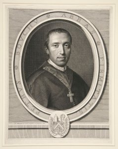 ピエール・ブーシュ、アブ？ de la Fert?、その後 Clairvaux の (Abbot of La Fert?、その後 Clairvaux の) 作： Robert Nanteuil