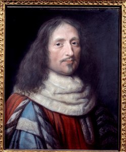 ギヨーム・ド・ラモワンヌ（1617-1677）の肖像 ロベール・ナントゥイユ（1623-1678）による絵画 17世紀 パリ、カルナヴァレ美術館 作： Robert Nanteuil