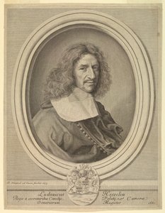 ルイ・ヘスランの肖像 作： Robert Nanteuil