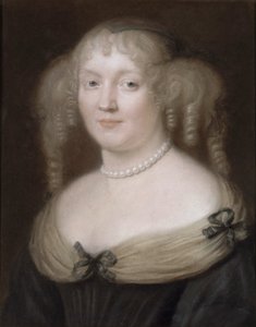 マリー ド ラブタン シャンタルの肖像画、セヴィニエ侯爵 1626 年から 1696 年、1665 年頃。