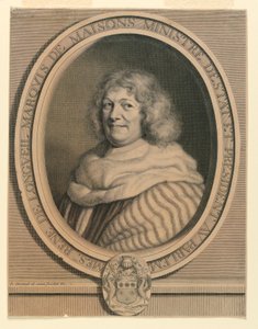 マーキス・ド・ロングベールの肖像 作： Robert Nanteuil