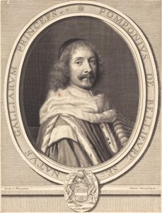Pompone II de Bellievre 作： Robert Nanteuil after Charles Le Brun