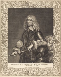 ビューフォート公フランソワ 作： Robert Nanteuil after Jean Nocret