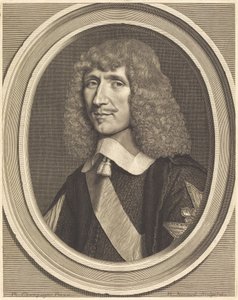 シャヴィニー伯レオン・ブーティリエ 作： Robert Nanteuil after Philippe de Champaigne