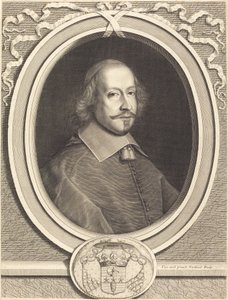 ジュール・マザラン枢機卿 作： Robert Nanteuil after Pieter van Mol