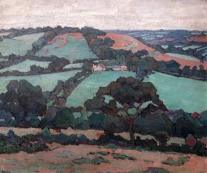 Brimley Hill, Devon 作： Robert Polhill Bevan