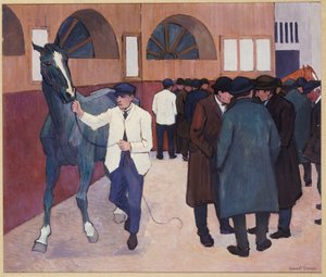1918年のバービカンでの馬のディーラー