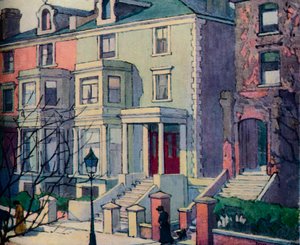 日光、ハムステッド、20世紀の家 作： Robert Polhill Bevan