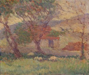 ルイス近くのダウンズ、1906 年